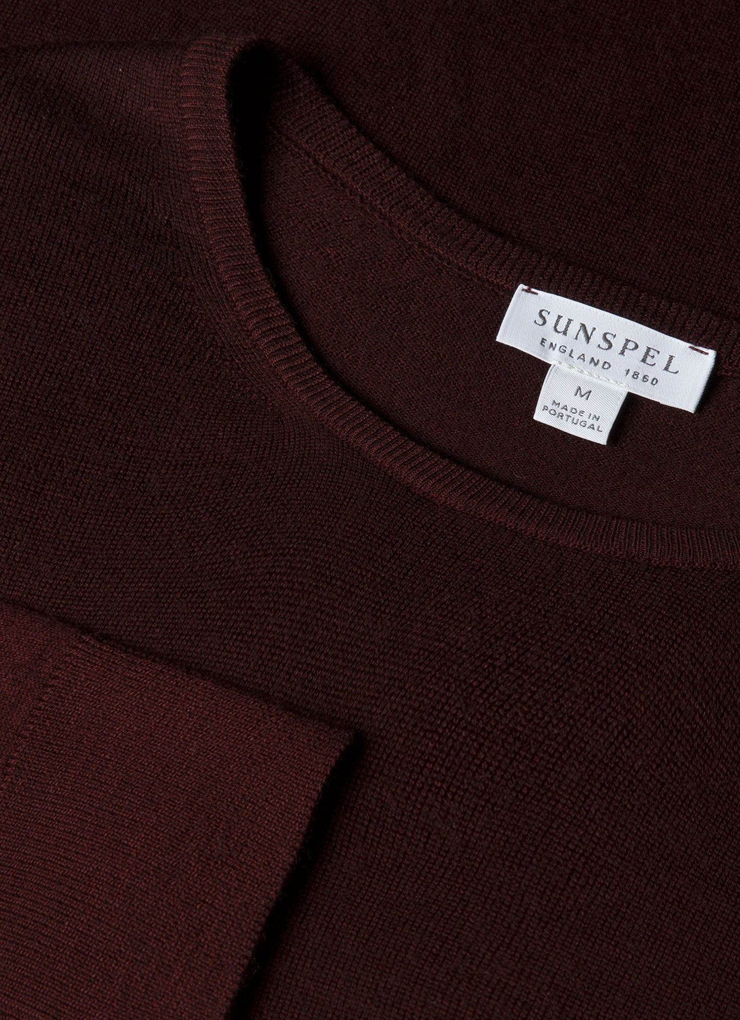 Men's Extra-Fine Merino Crew Neck in Bakelite